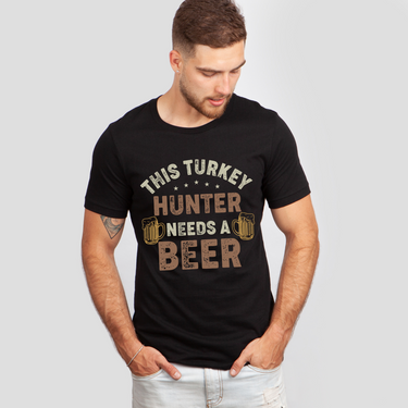 turkey hunter black shirt